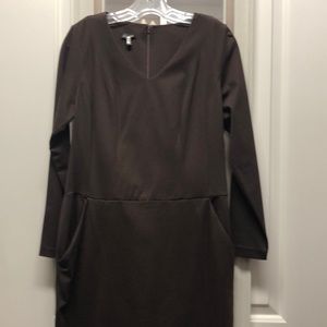 Talbots sheath dress with pockets